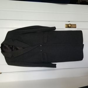 Vintage Men's Trench Coat Gray 38in